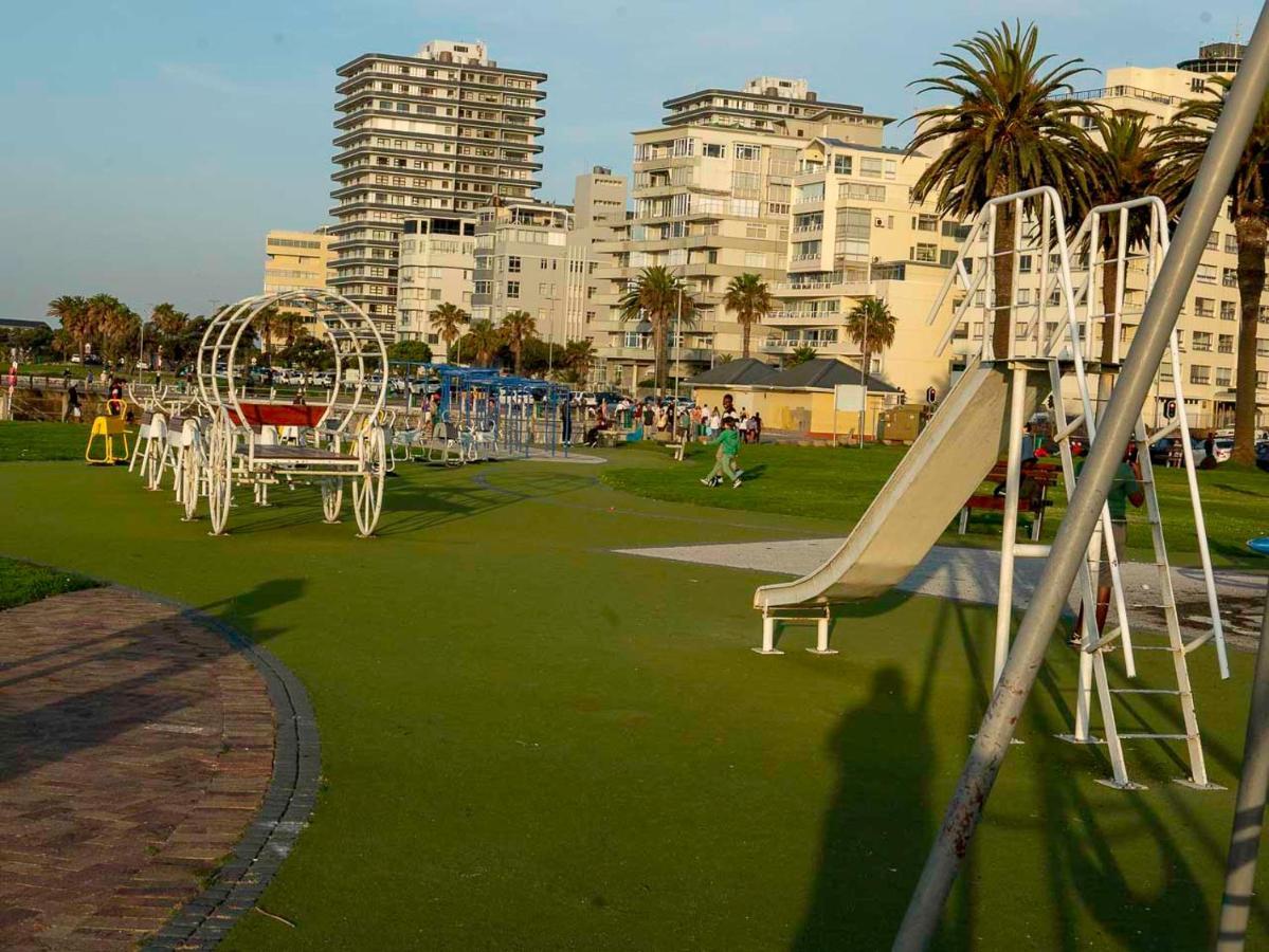 Flamingo Sea Point Sea View Luxury Best Position 1 Bedroom Apartment Queen Size Bed & Inverter For Tv Città del Capo Esterno foto