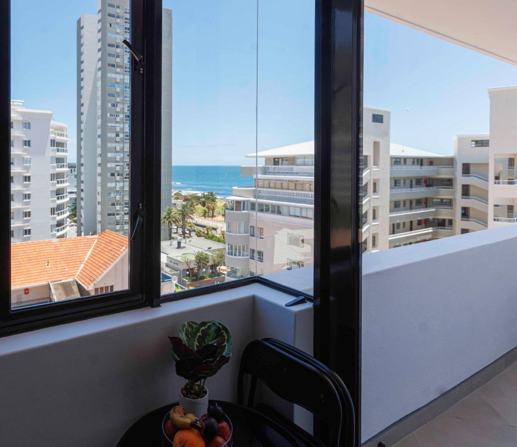 Flamingo Sea Point Sea View Luxury Best Position 1 Bedroom Apartment Queen Size Bed & Inverter For Tv Città del Capo Esterno foto
